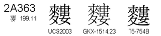 U+2A363